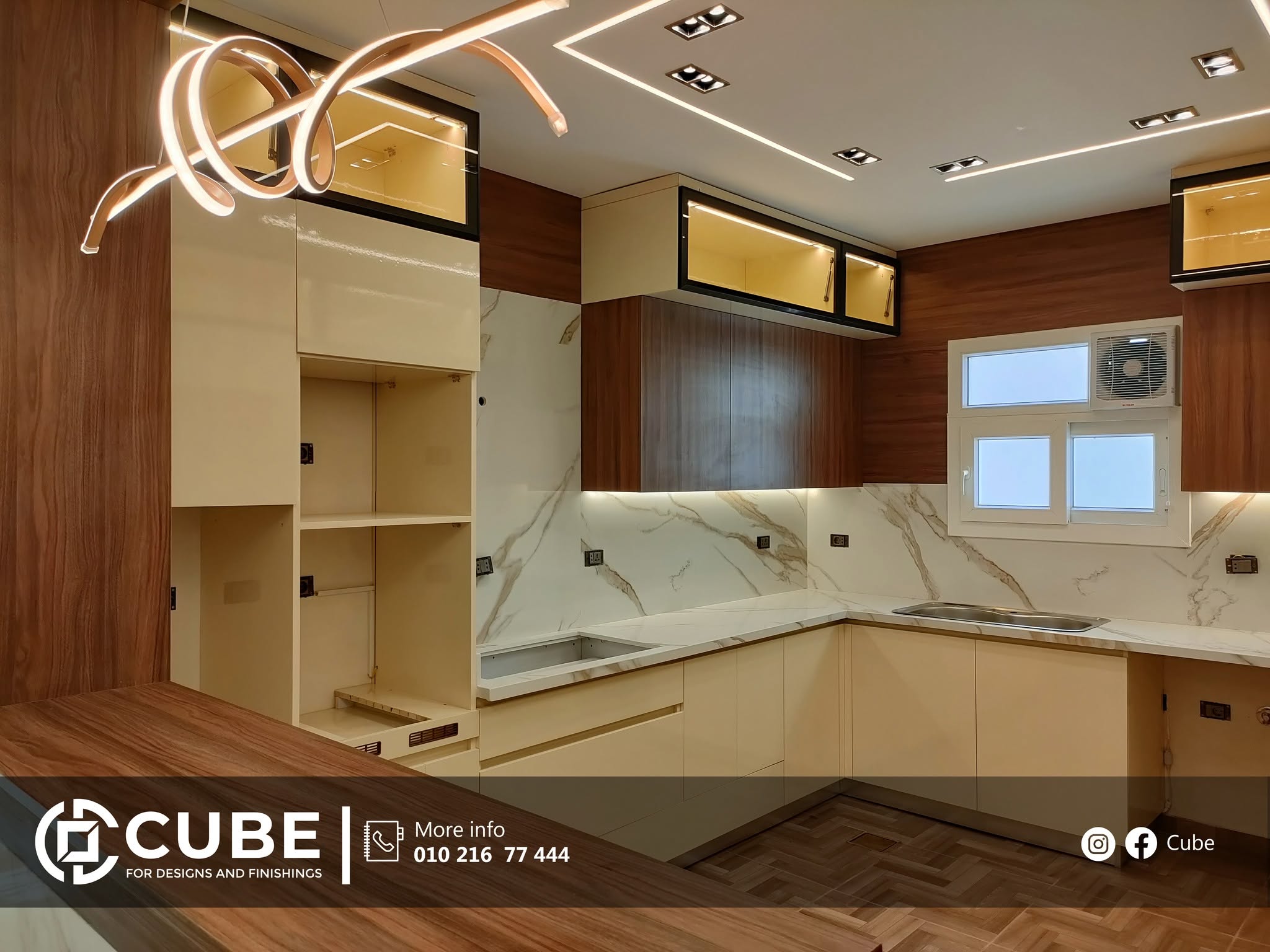 تنفيذ وتشطيبات CUBE 10