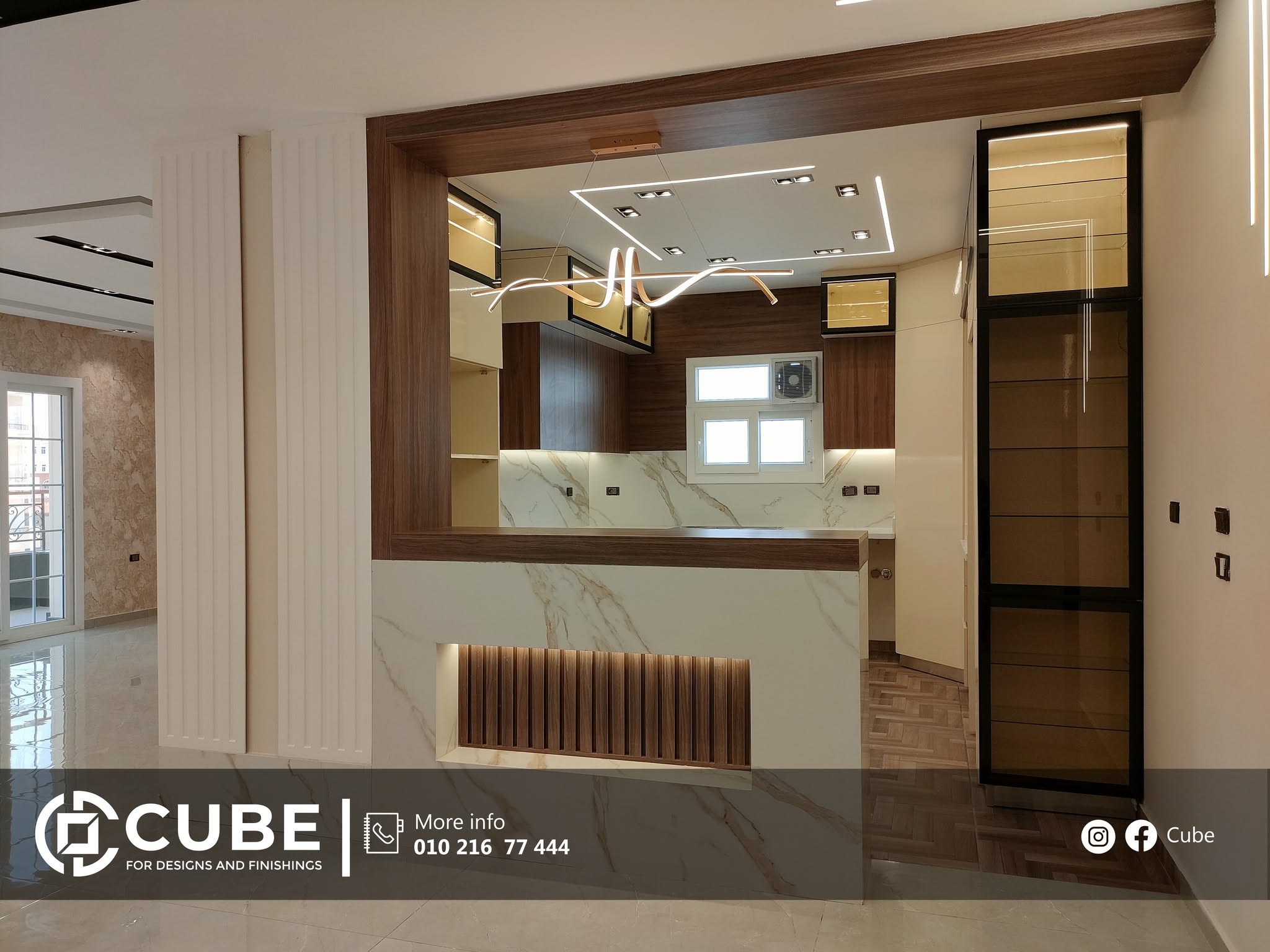 تنفيذ وتشطيبات CUBE 12