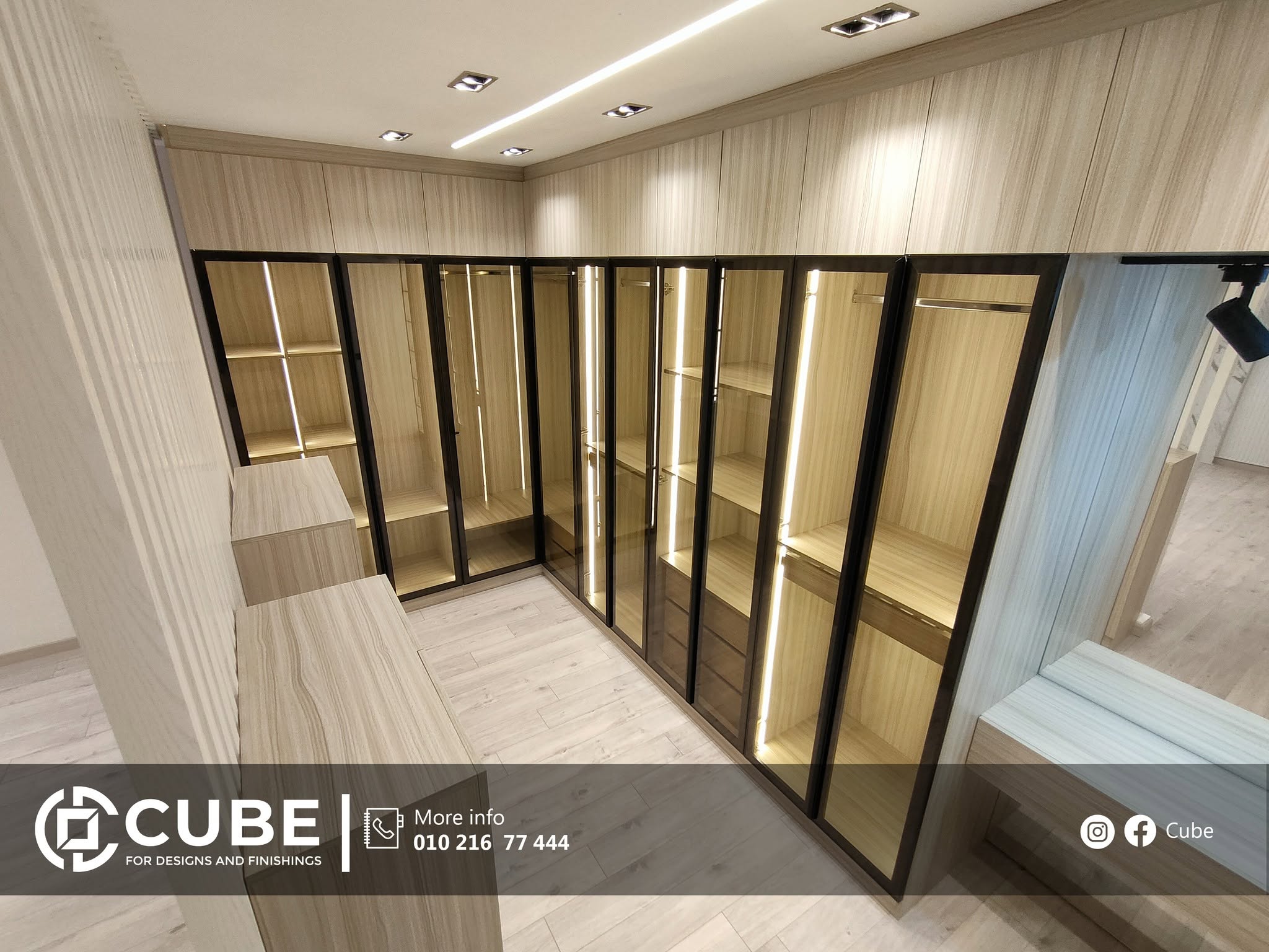تنفيذ وتشطيبات CUBE 15