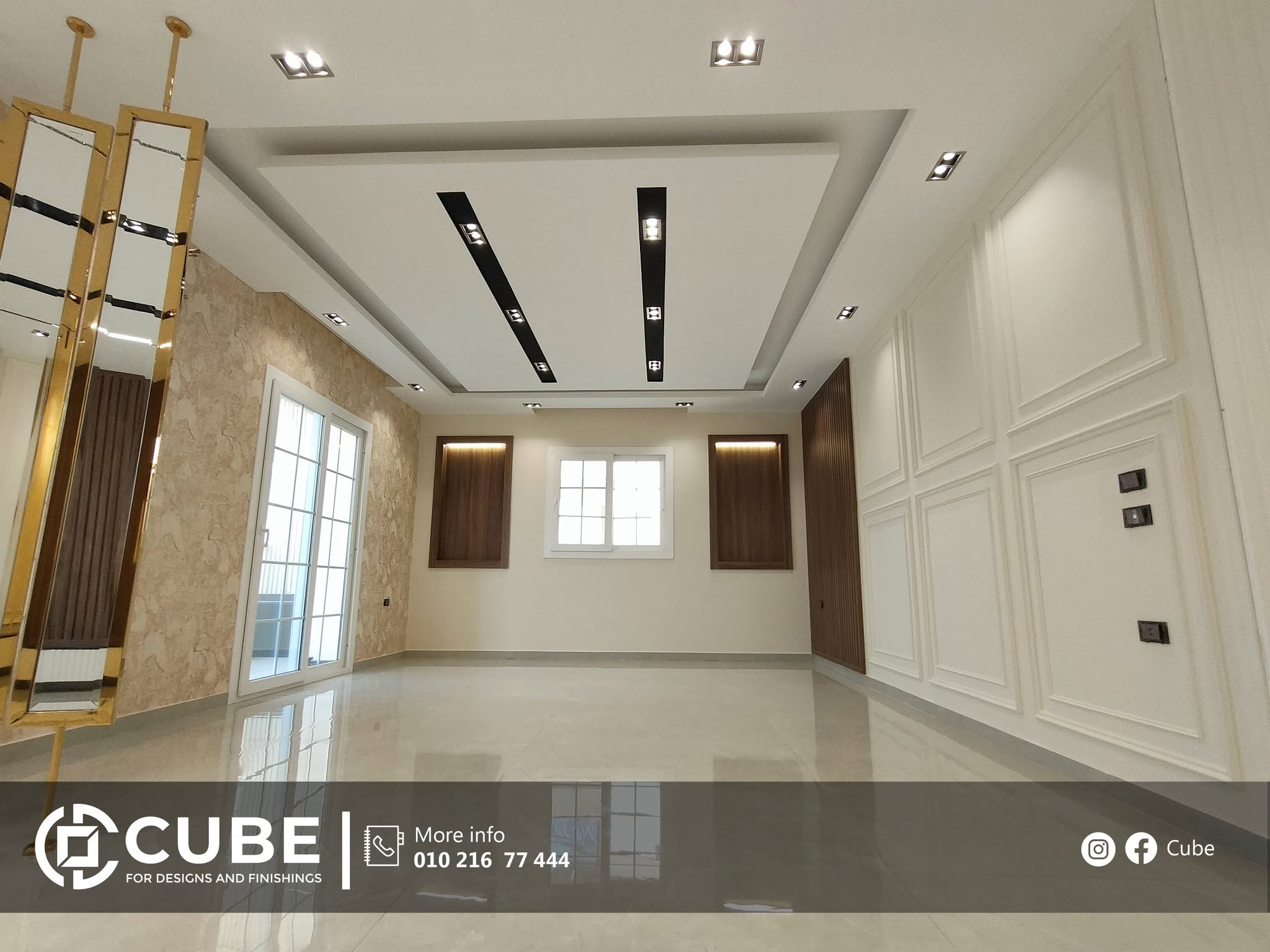 تنفيذ وتشطيبات CUBE 22