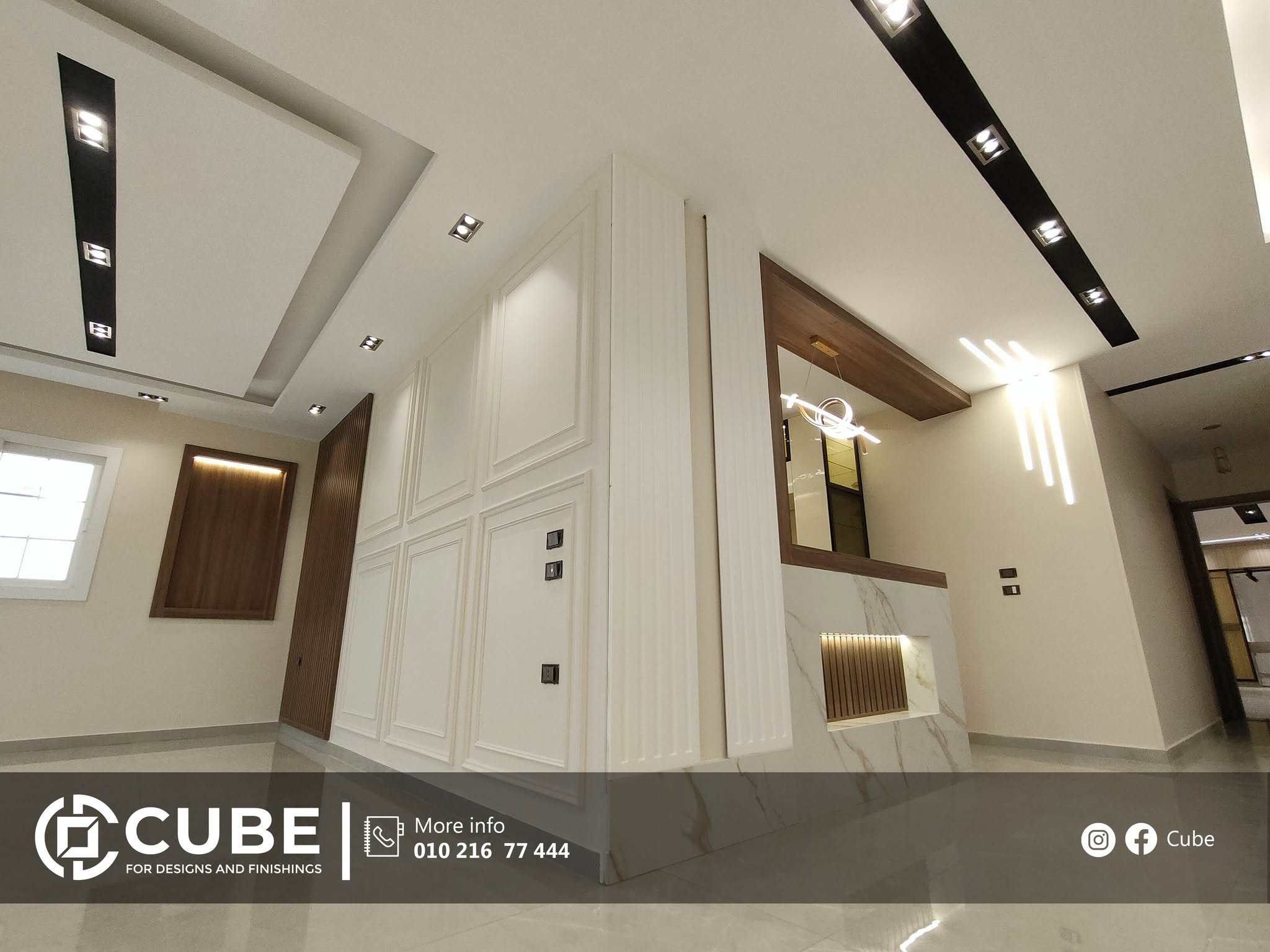 تنفيذ وتشطيبات CUBE 26